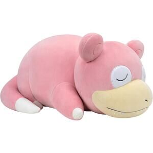 Pokémon Slowpoke Sleeping Plush -Enormous  18-Inch Premium Plush NWT